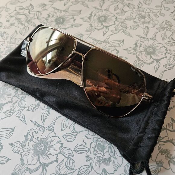NWT Nike Outrider 62mm Mirrored Aviator Sunglasses main image 9